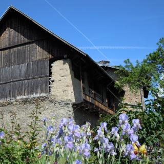 Maurienne, Fontcouverte, chalet en été