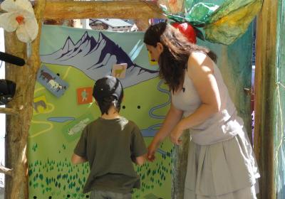 Jeannette la Vachette : Atelier jeune public au lac de Plan Dessert_Notre-Dame-de-Bellecombe Jeannette la Vachette : Atelier jeune public au lac de Plan Dessert_Notre-Dame-de-Bellecombe