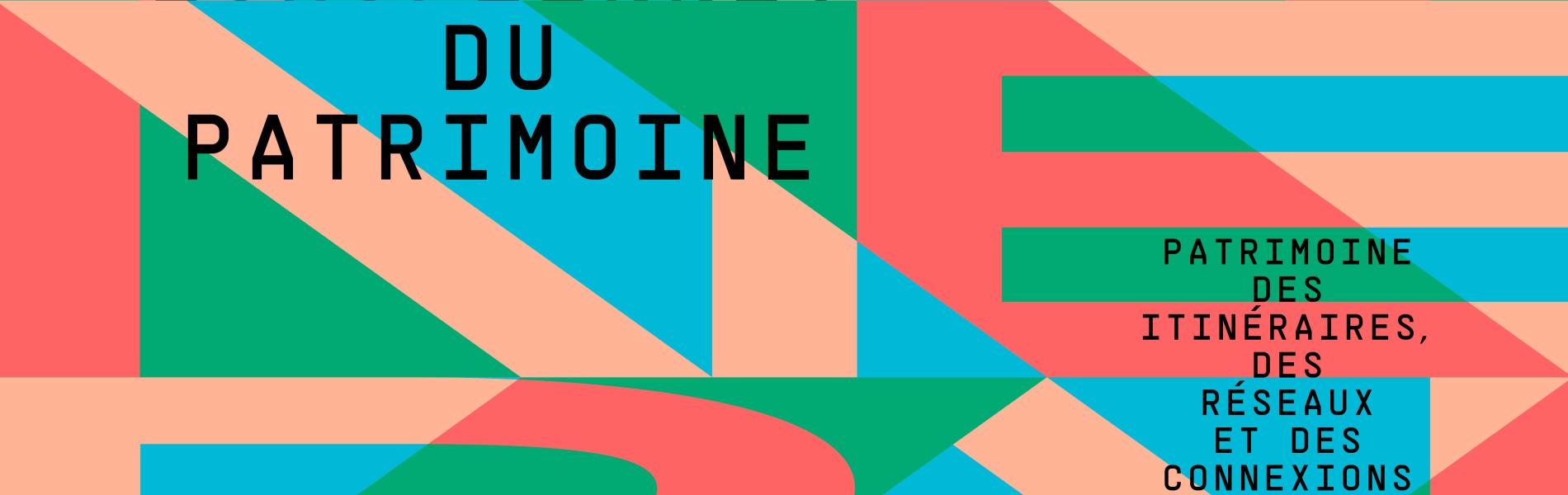 affiche des journées européennes du patrimoine 2024