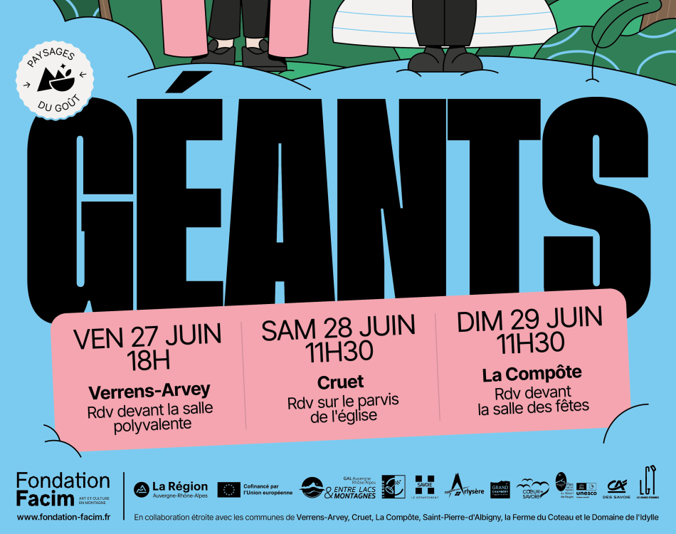affiche Un appétit de géants_Fondation Facim